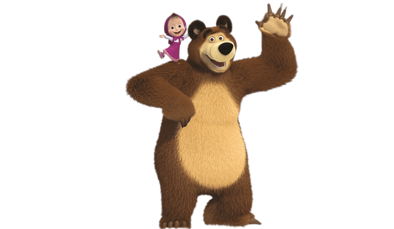 Masha And The Bear PNG HD