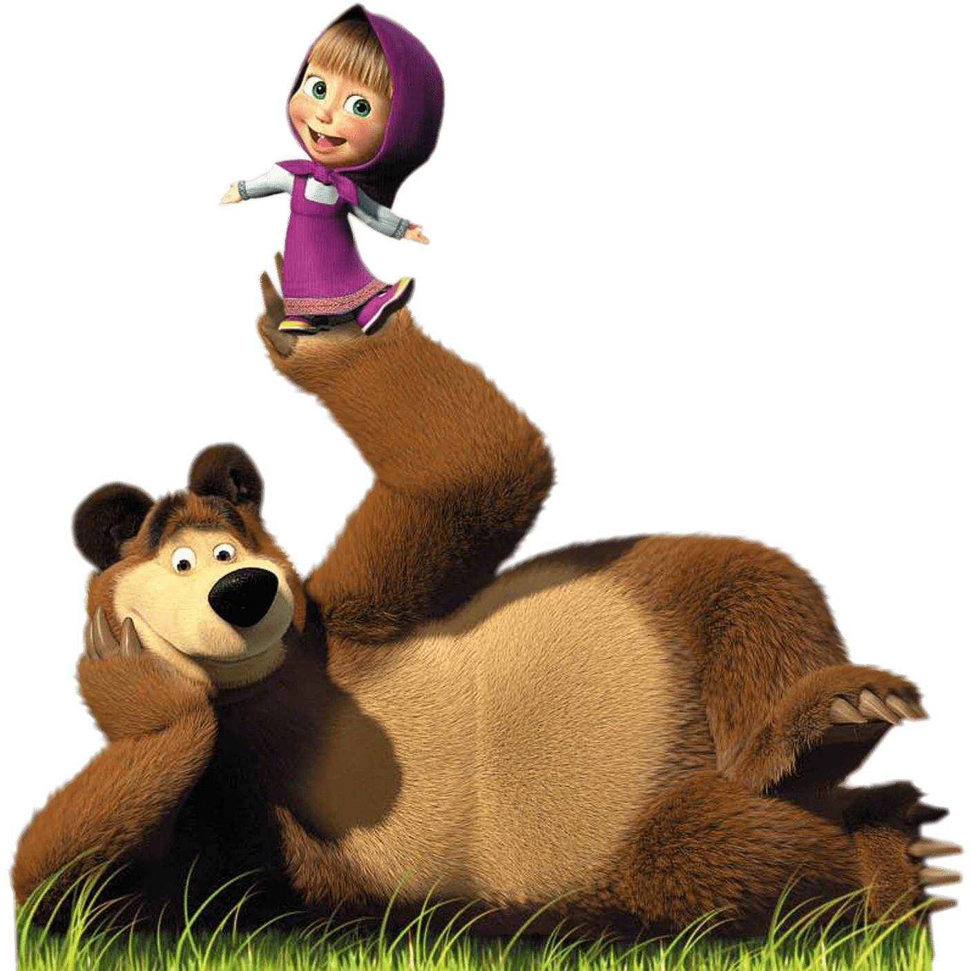 Masha And The Oso PNG Pic