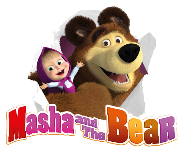 Masha und das Bären-PNG-transparentes Bild