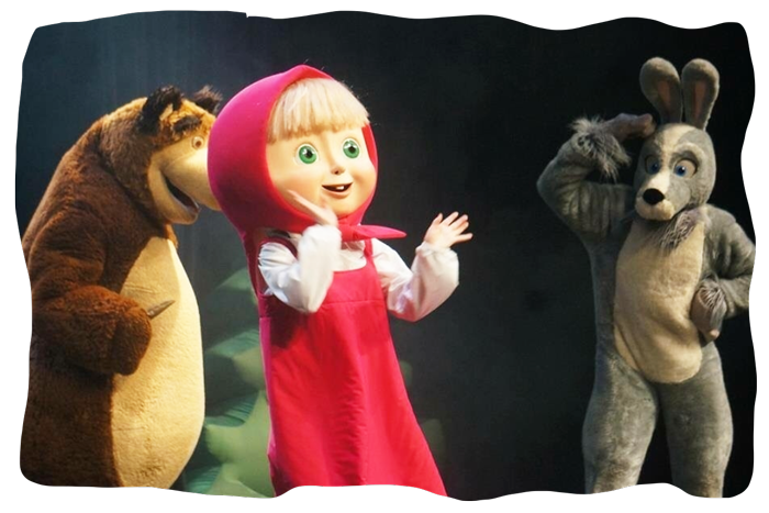 Masha And The Bear Transparent Images PNG