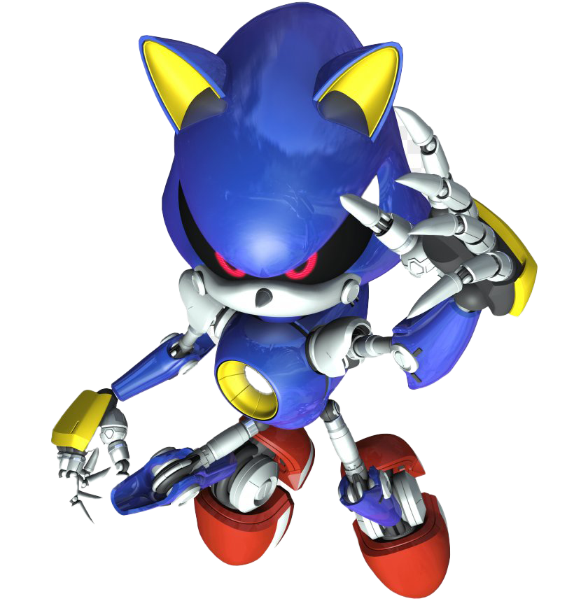 Metall Sonic the Igel-PNG-Clipart