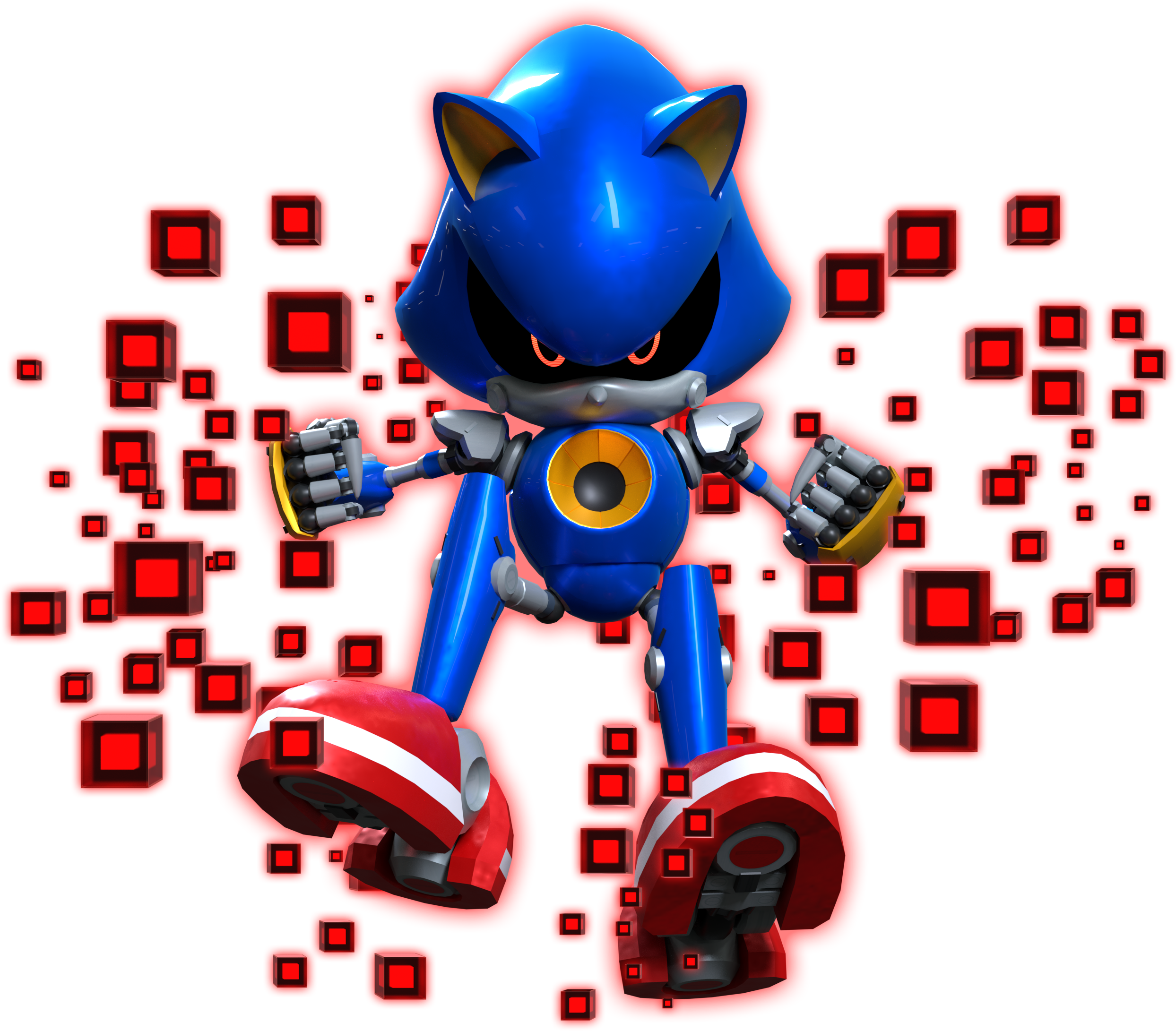 Metal Sonic The Hedgehog PNG Image