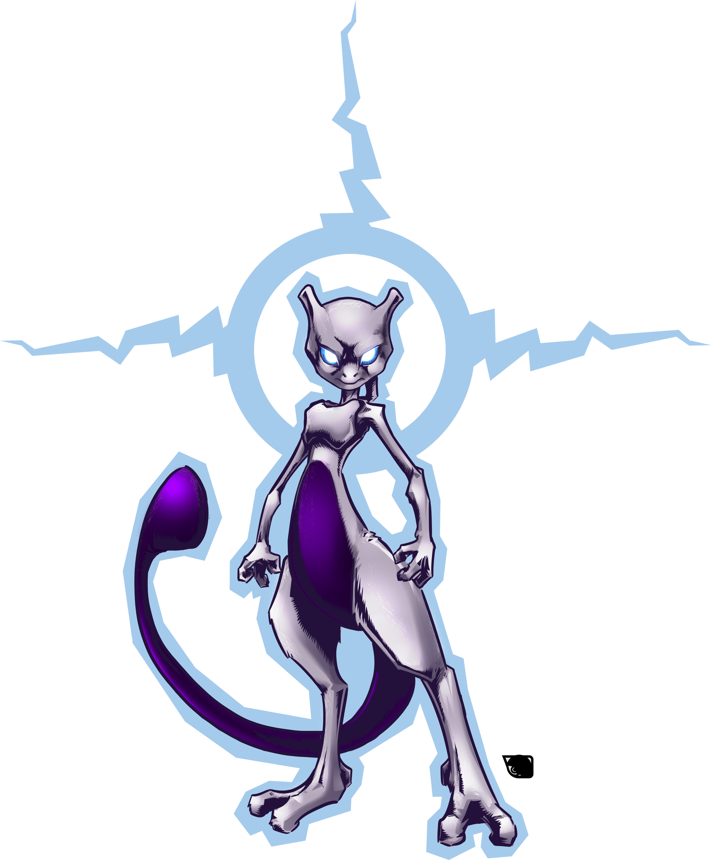 MEWTWO PNG Clipart