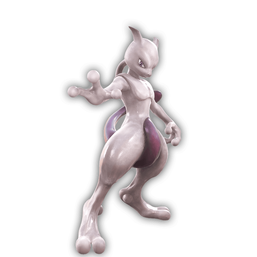 Mewtwo Pokemon Species PNG Image