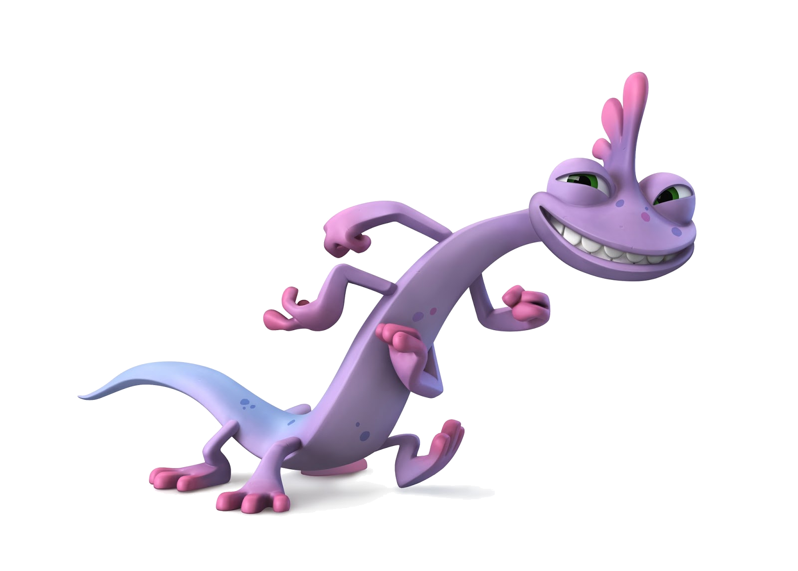 Monsters Inc Purple Lizard PNG Clipart