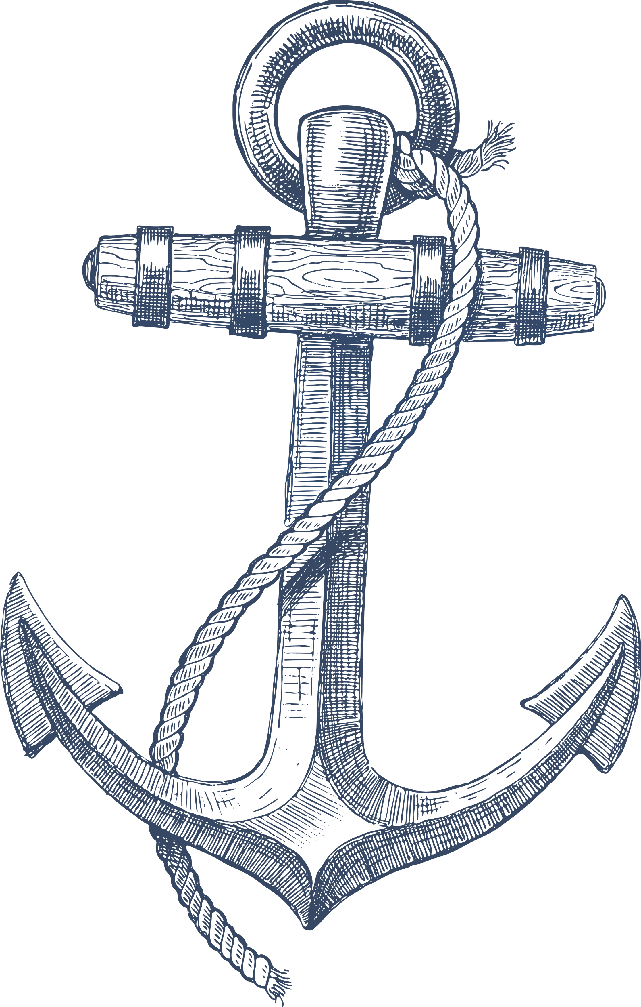 Imagem transparente de âncora náutica PNG