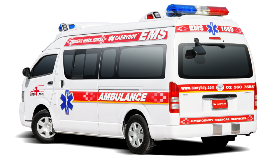 Sanitäter Krankenwagen PNG Kostenloser Download