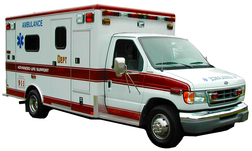 Paramedic Ambulance PNG Transparent Image