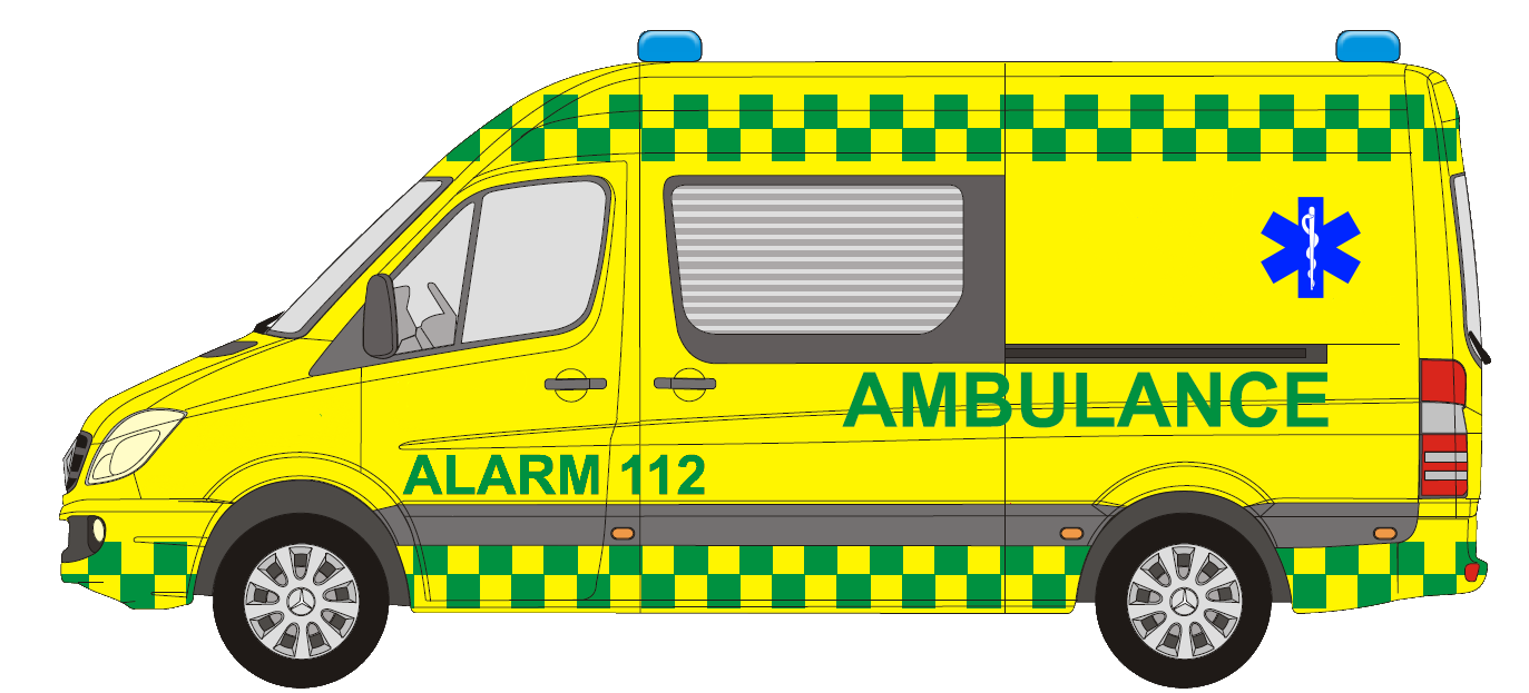 Ambulans paramedis gambar Transparan PNG