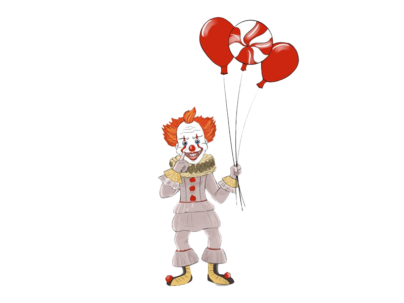 Photo Pennywise Balloon PNG