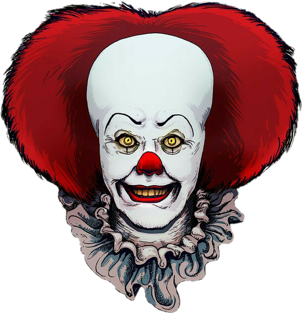 Pennywise Face PNG-bestand