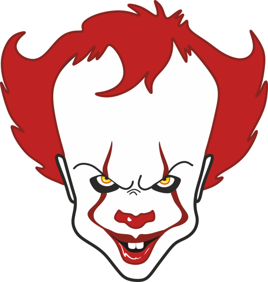 Pennywise menghadap PNG HD
