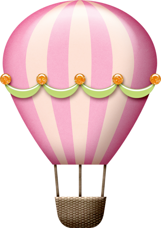 Pink Air Balloon PNG File