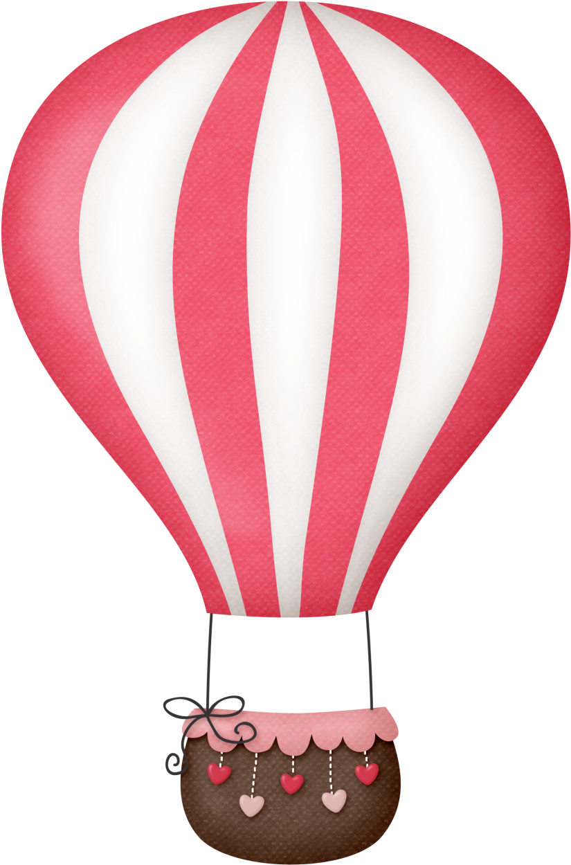 Pink Air Balloon PNG Image