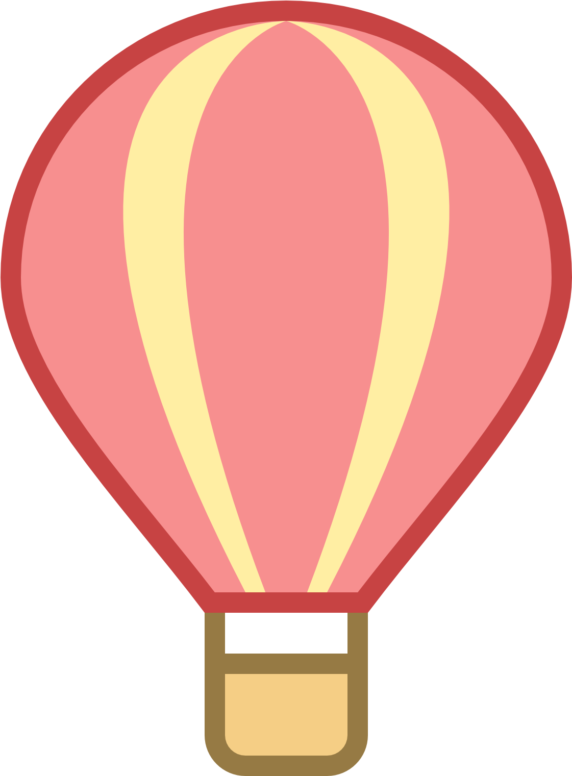 Pink Air Balloon PNG Photos