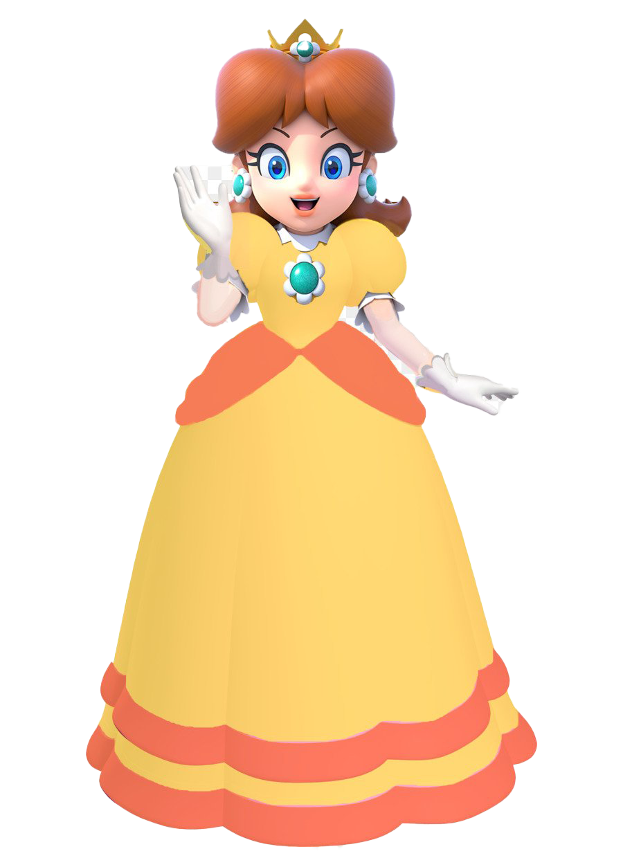 Prinzessin Daisy PNG transparent