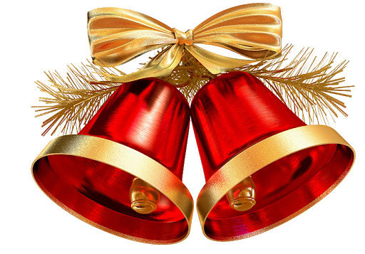 Real Christmas Bell PNG Photos