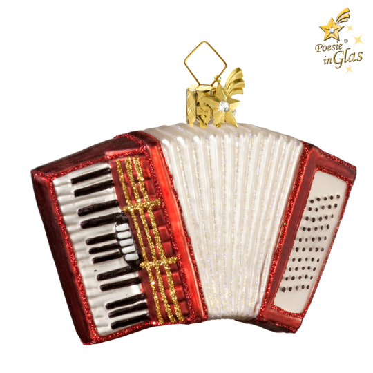 Red Accordion PNG Free Download