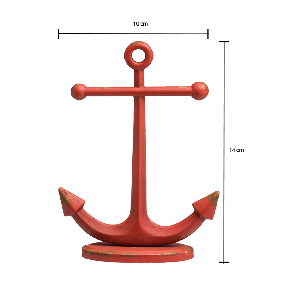 Red Anchor PNG HD