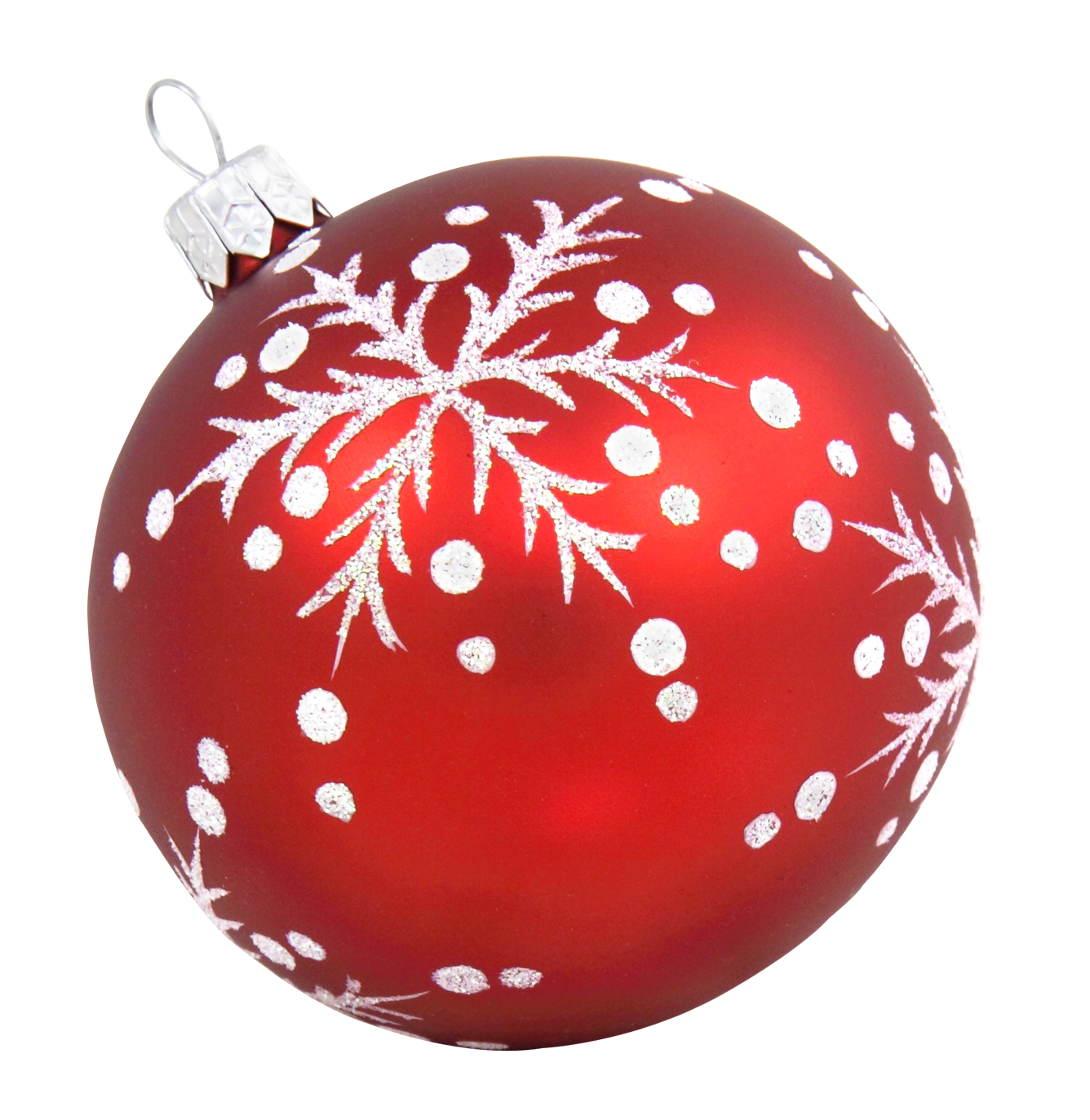 Red Christmas Bauble PNG Pic