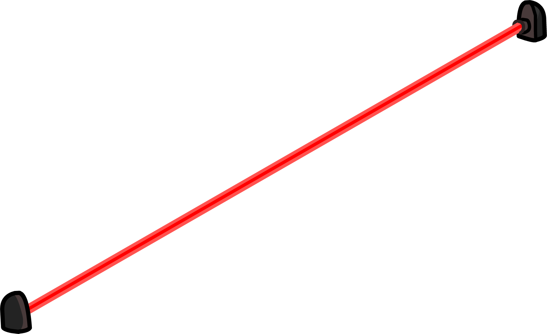 Rote Laser-PNG-Datei