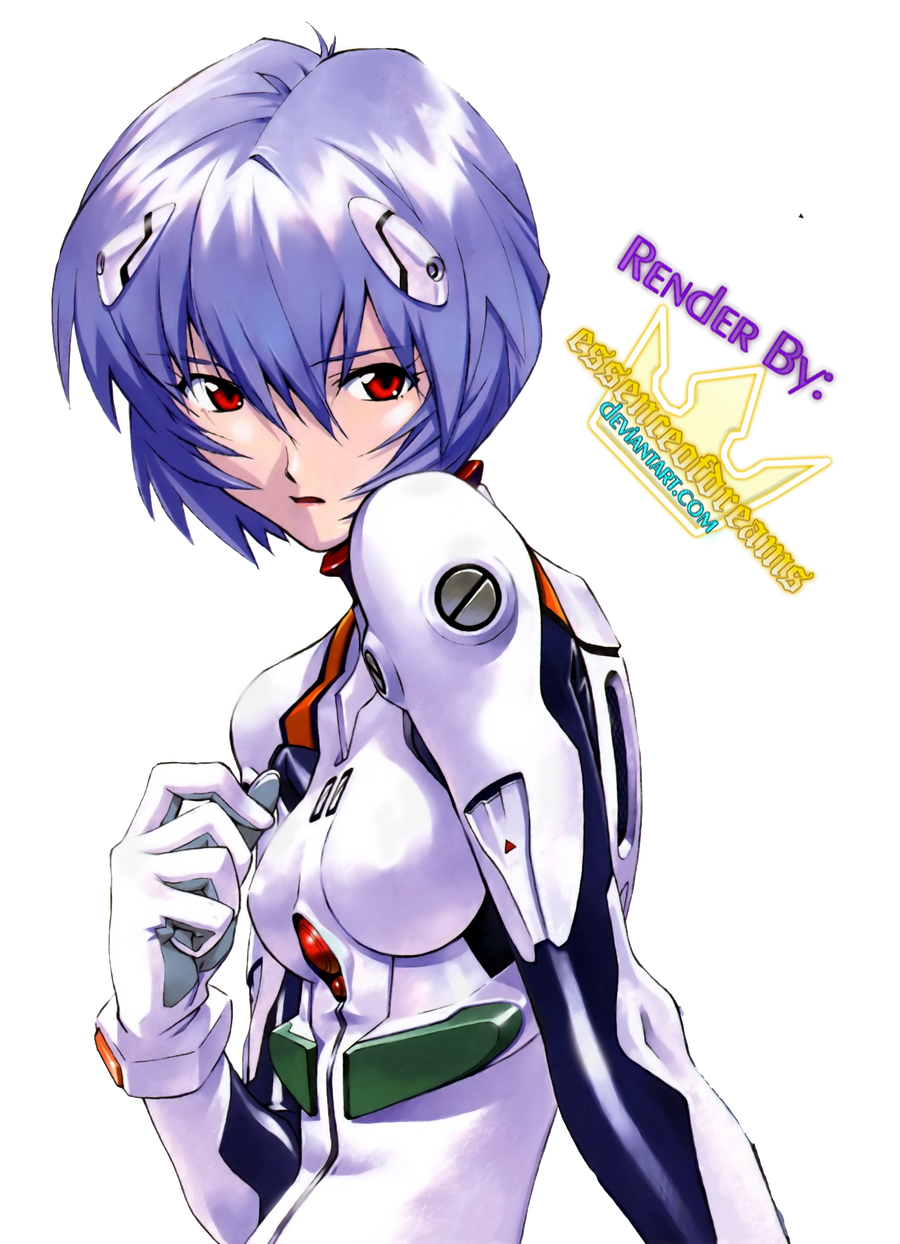 Rei Ayanami PNG Background Image