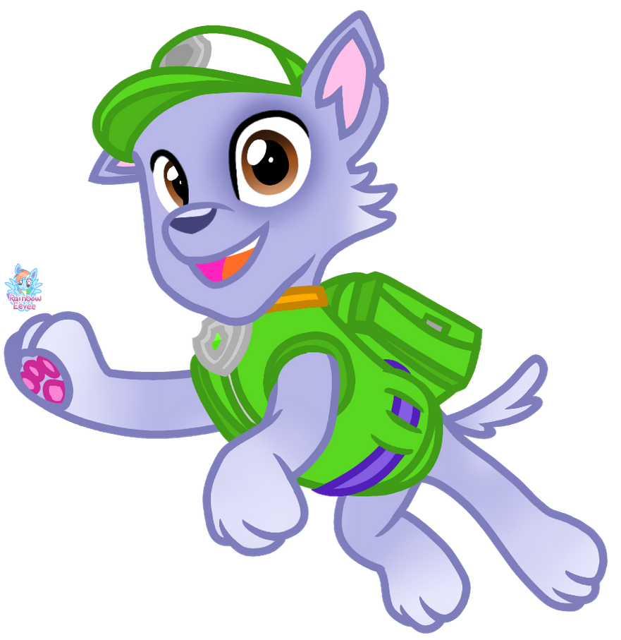 Rocky Vector Paw Patrol PNG