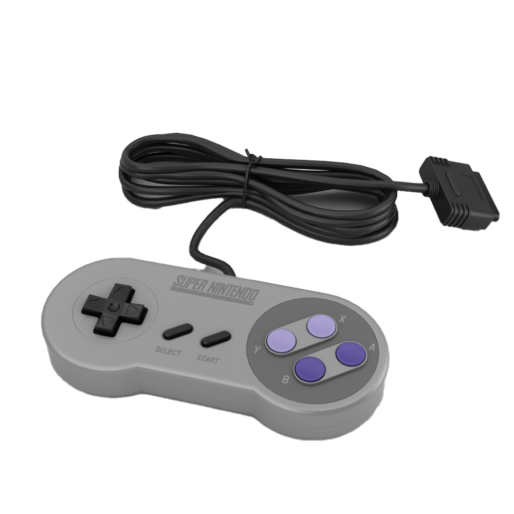 SNES Controller Free PNG Image