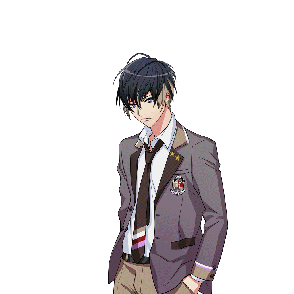 School Anime Boy Background PNG