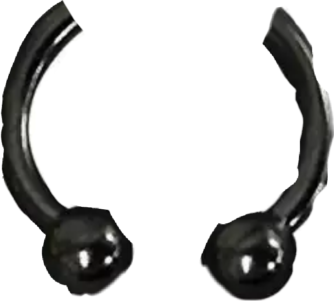 Septum Nose Ring Piercing PNG Transparent Image