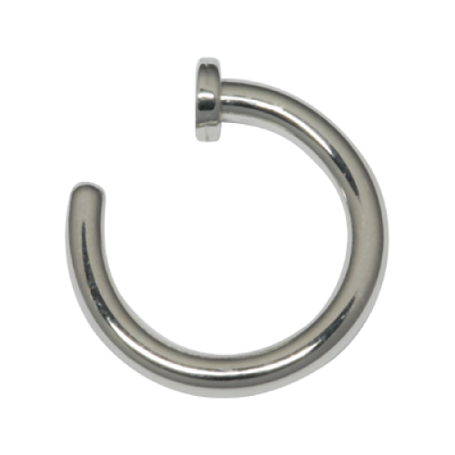 Septum Ring Piercing PNG Picture