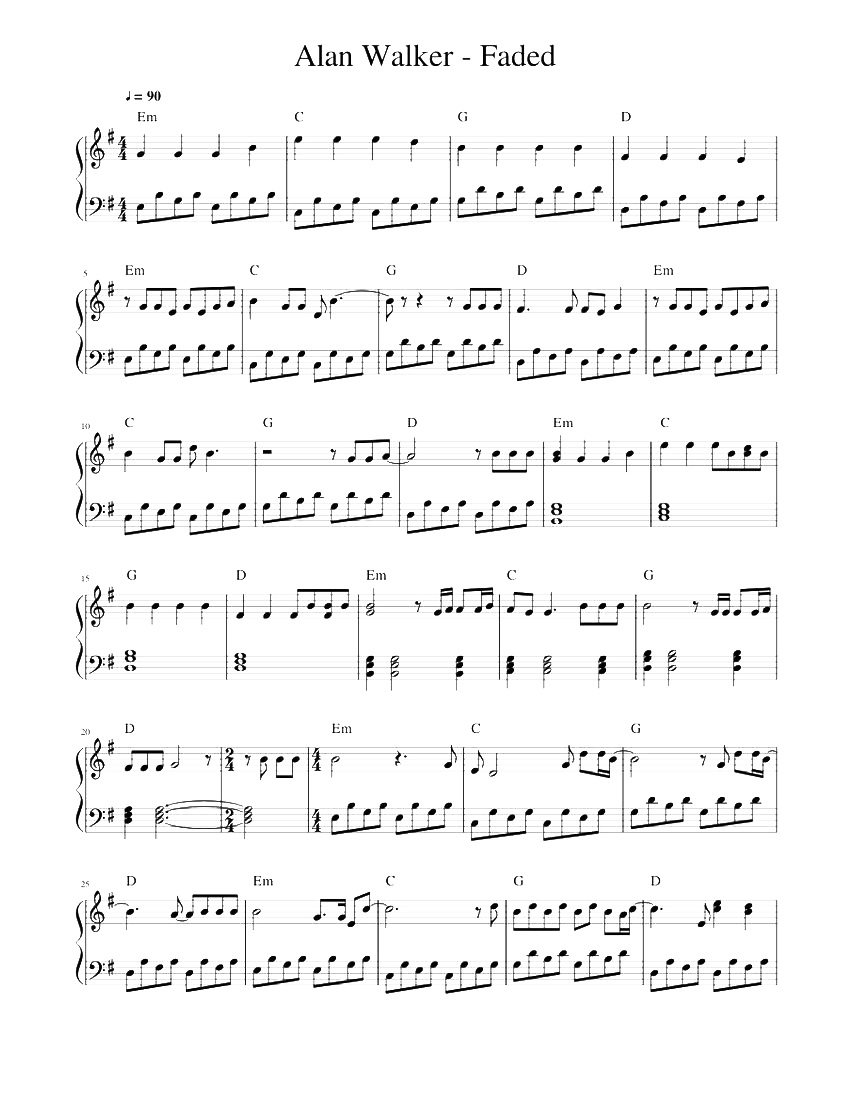 Sheet Music Background PNG