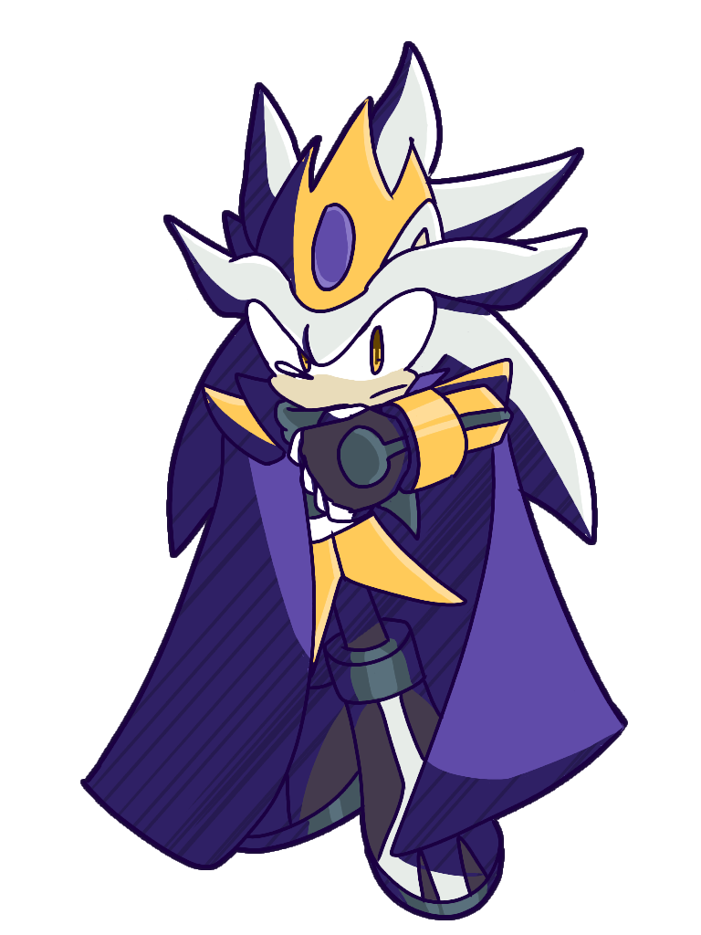 Silver The Hedgehog PNG Transparent HD Photo