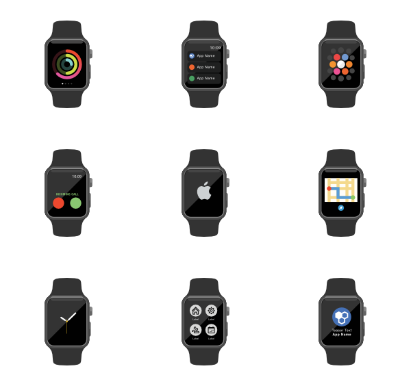 Smartwatch Gadget PNG Transparent Image