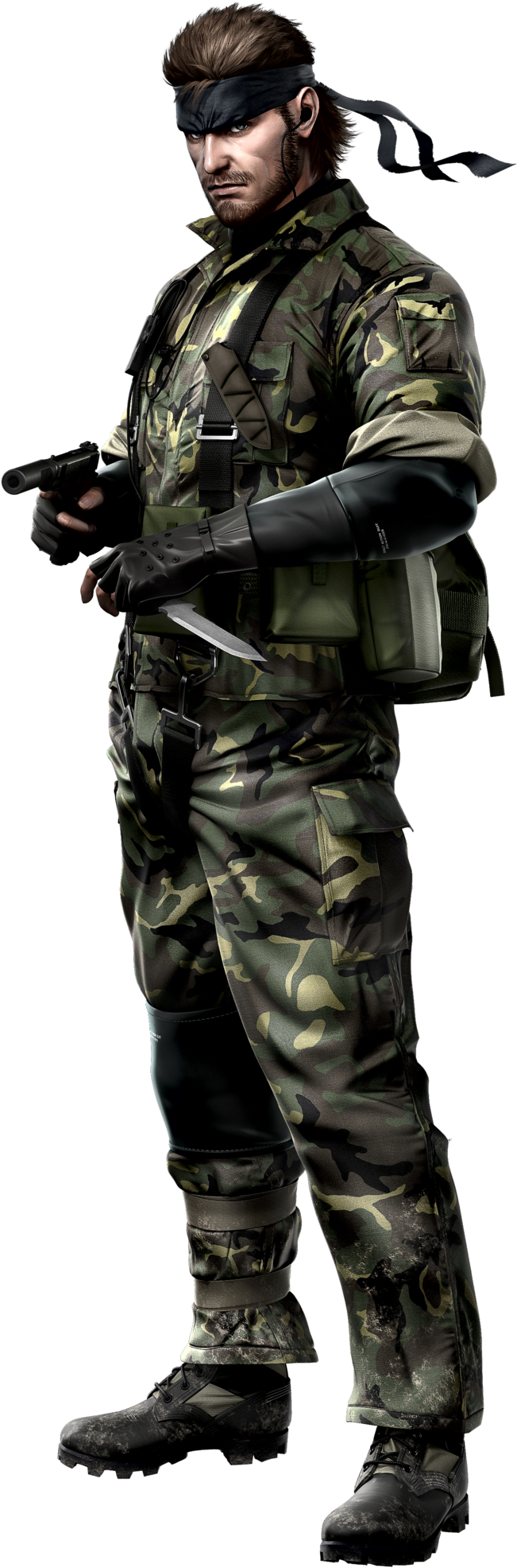 Solid Snake PNG Transparant Beeld