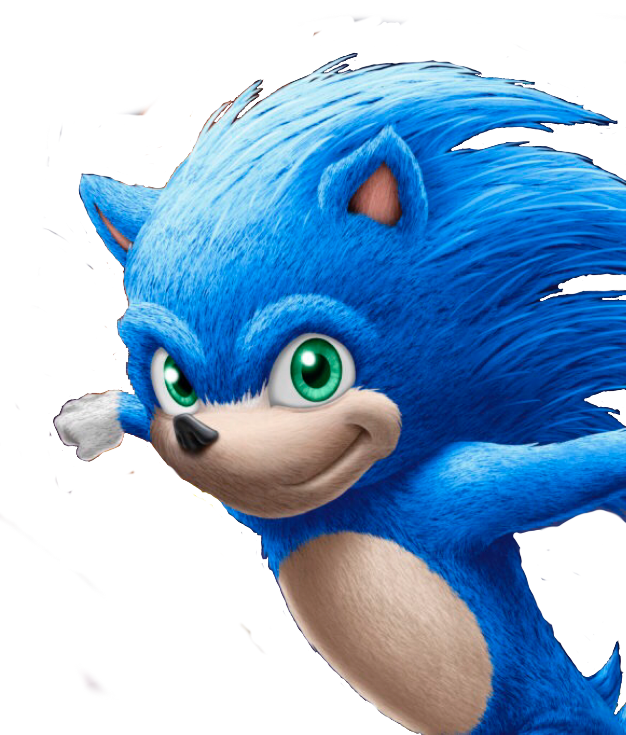 Sonic Hedgehog фильм фон PNG
