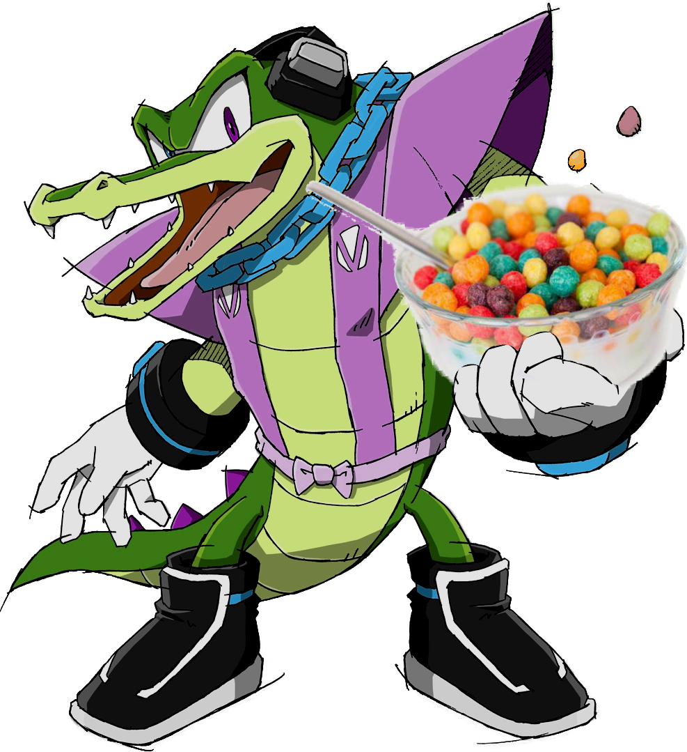 Sonic Vector Alligator PNG Clipart
