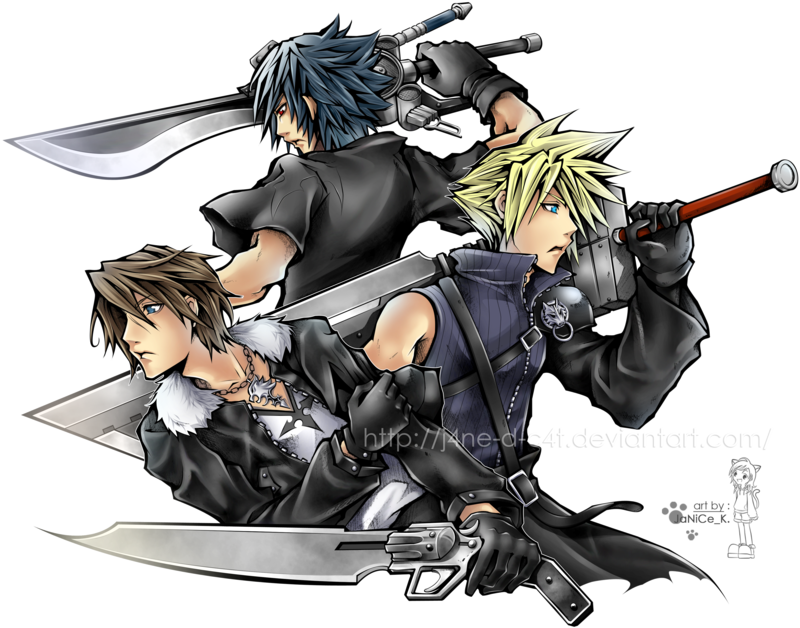 Squall Leonhart PNG File