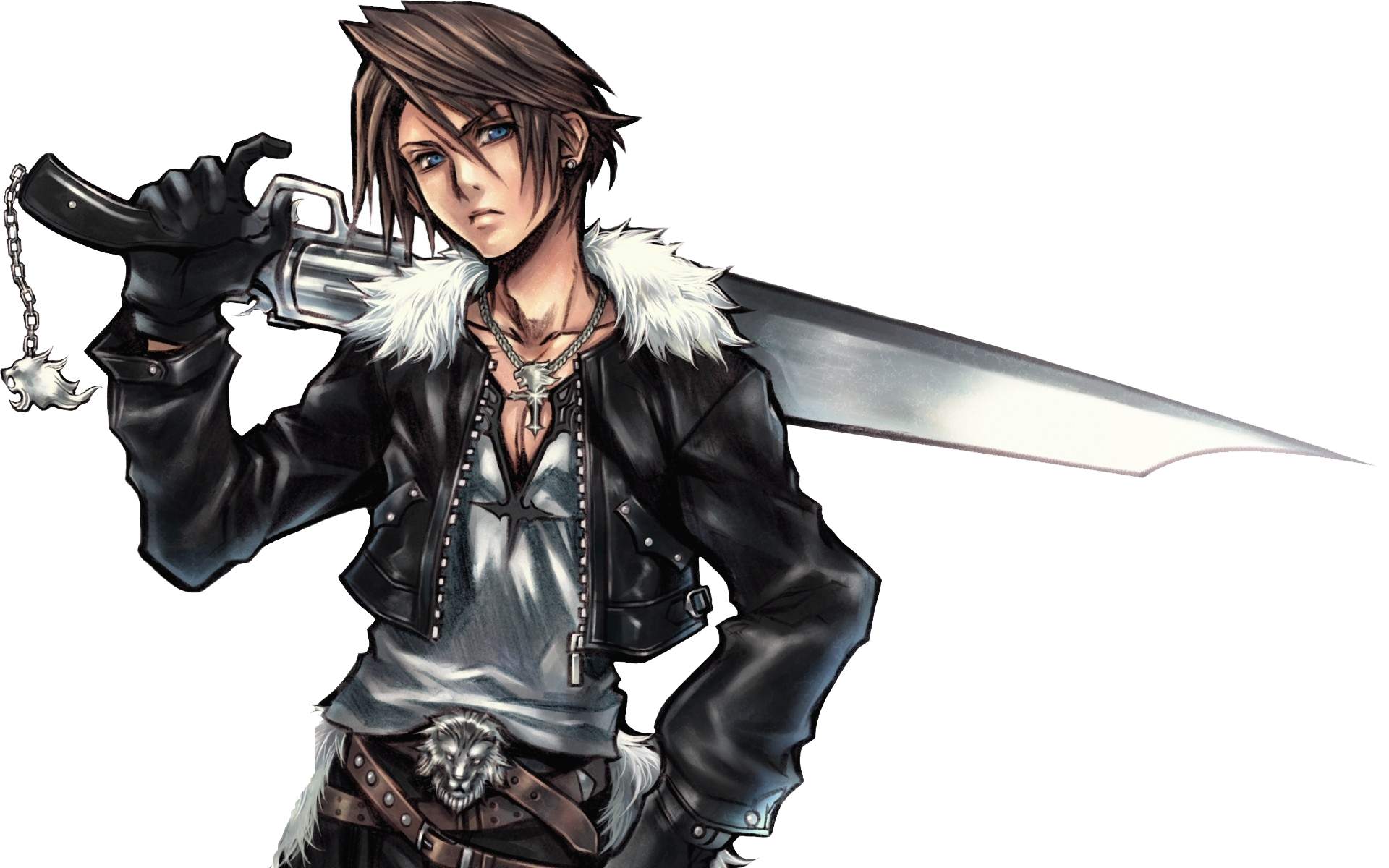 SQUALL LEONHART PNG photos