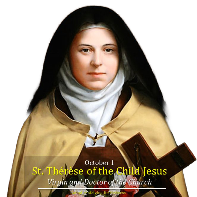 St.Therese Of The Child Jesus PNG Free Download