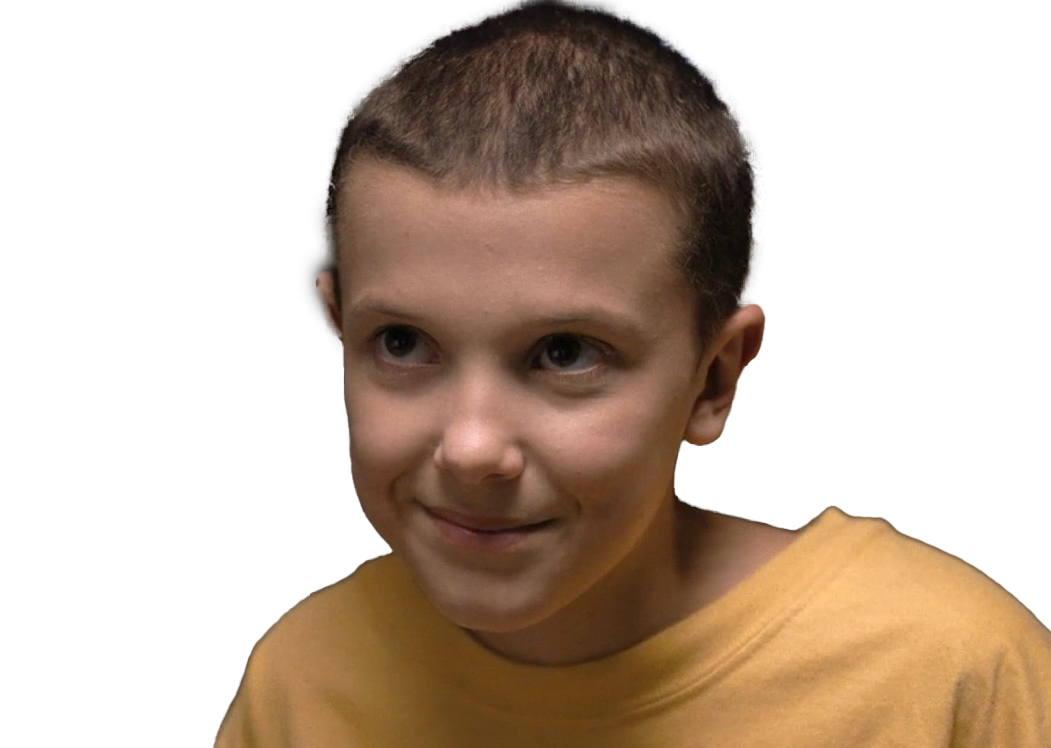 Stranger Things Eleven PNG High-Quality Image