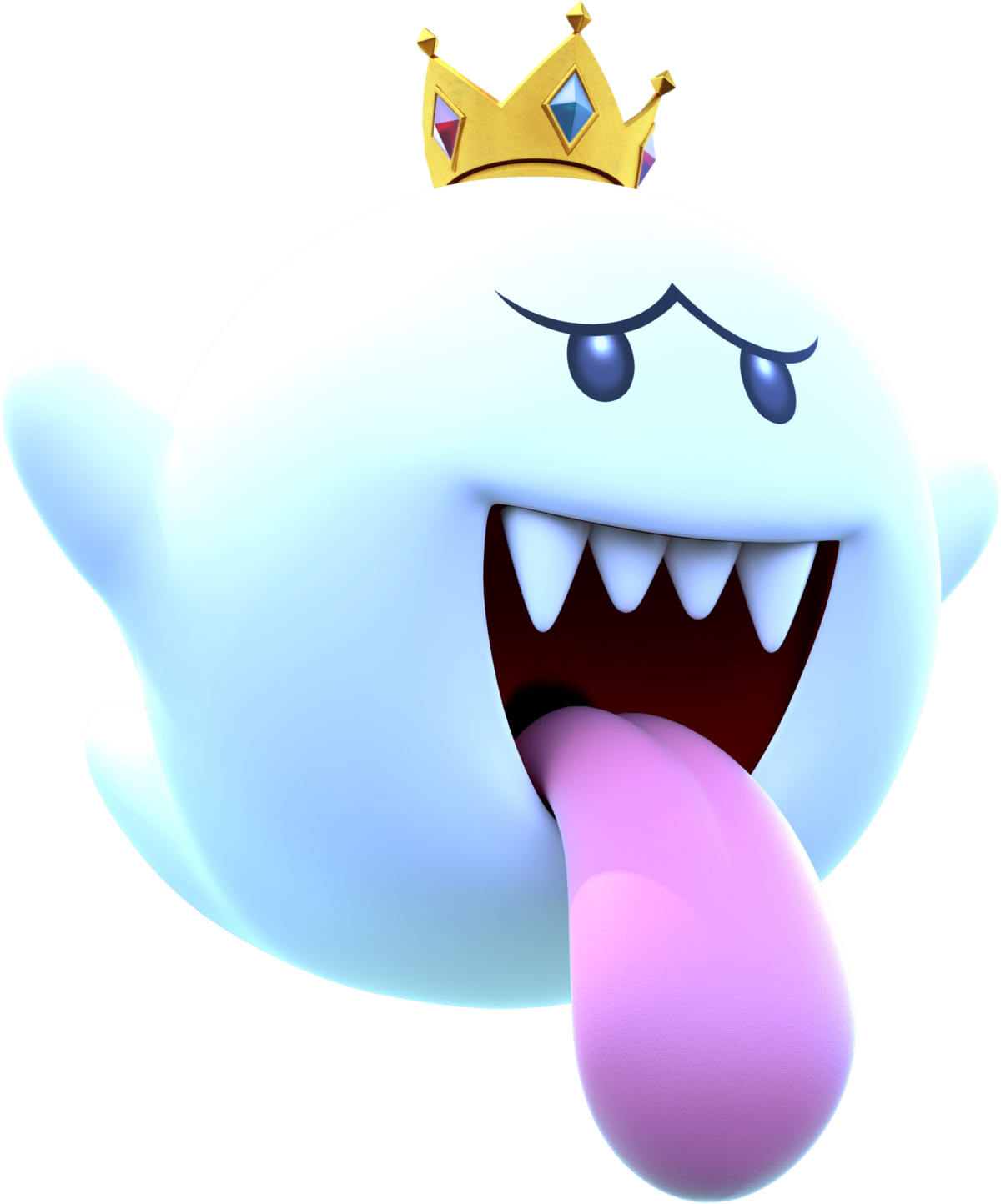 Super Mario Bros King Boo PNG Transparent