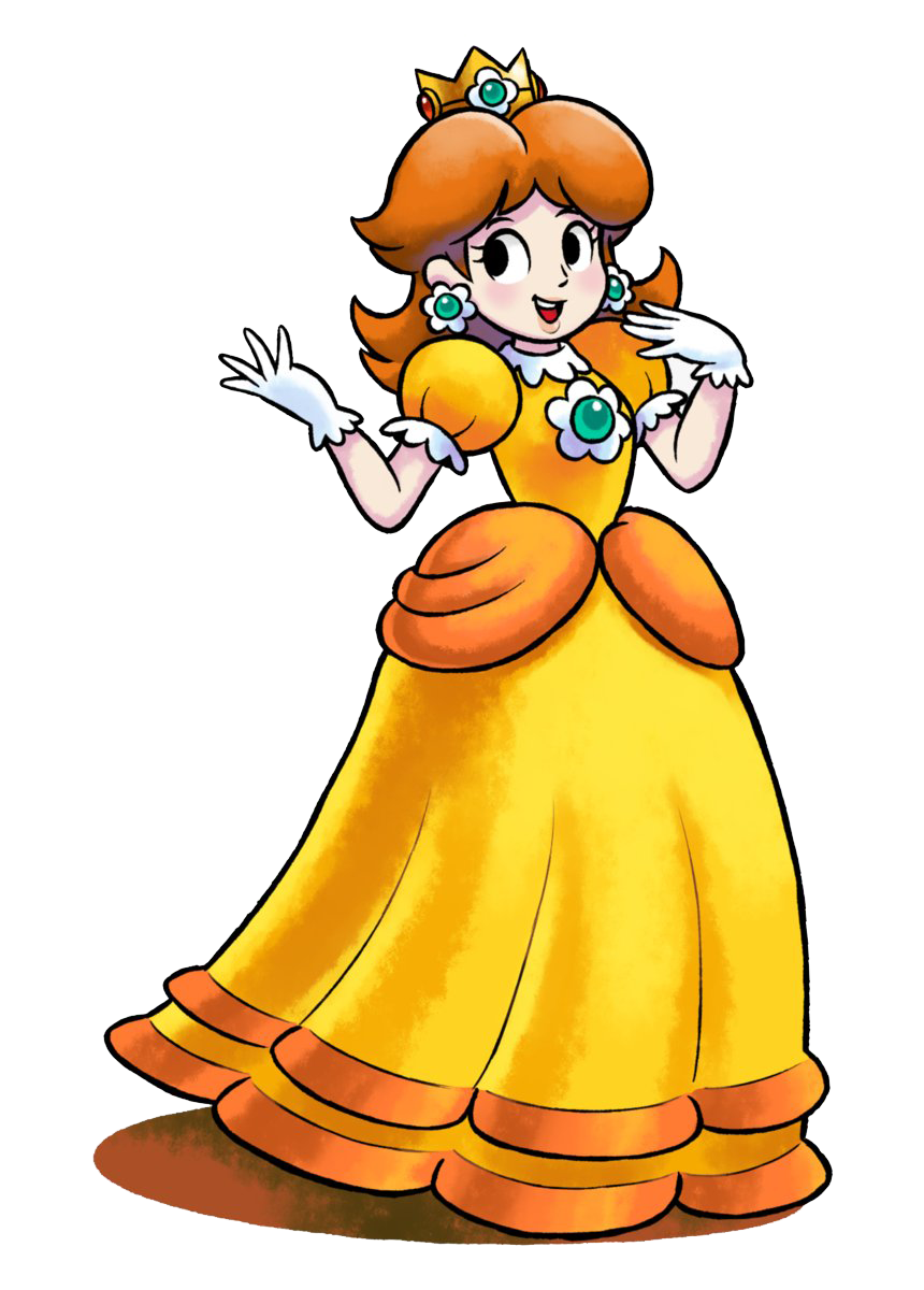 Super Mario Bros Princess Daisy PNG File