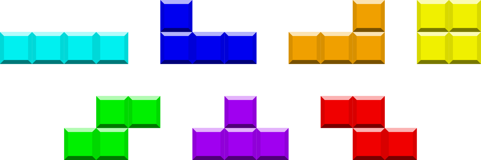 Tetris PNG bild