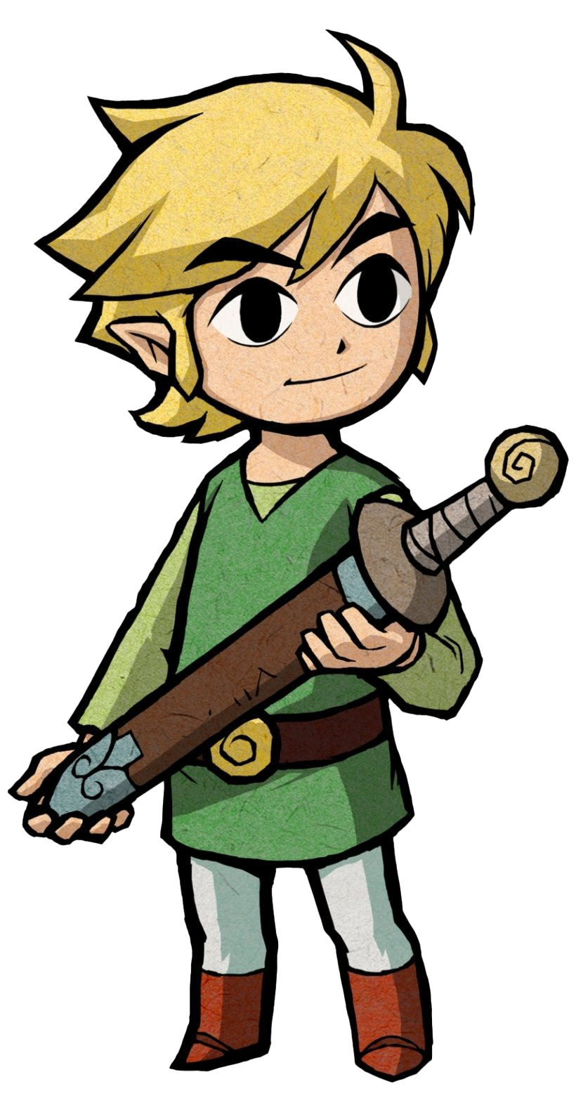 La légende du fichier PNG de Zelda Link
