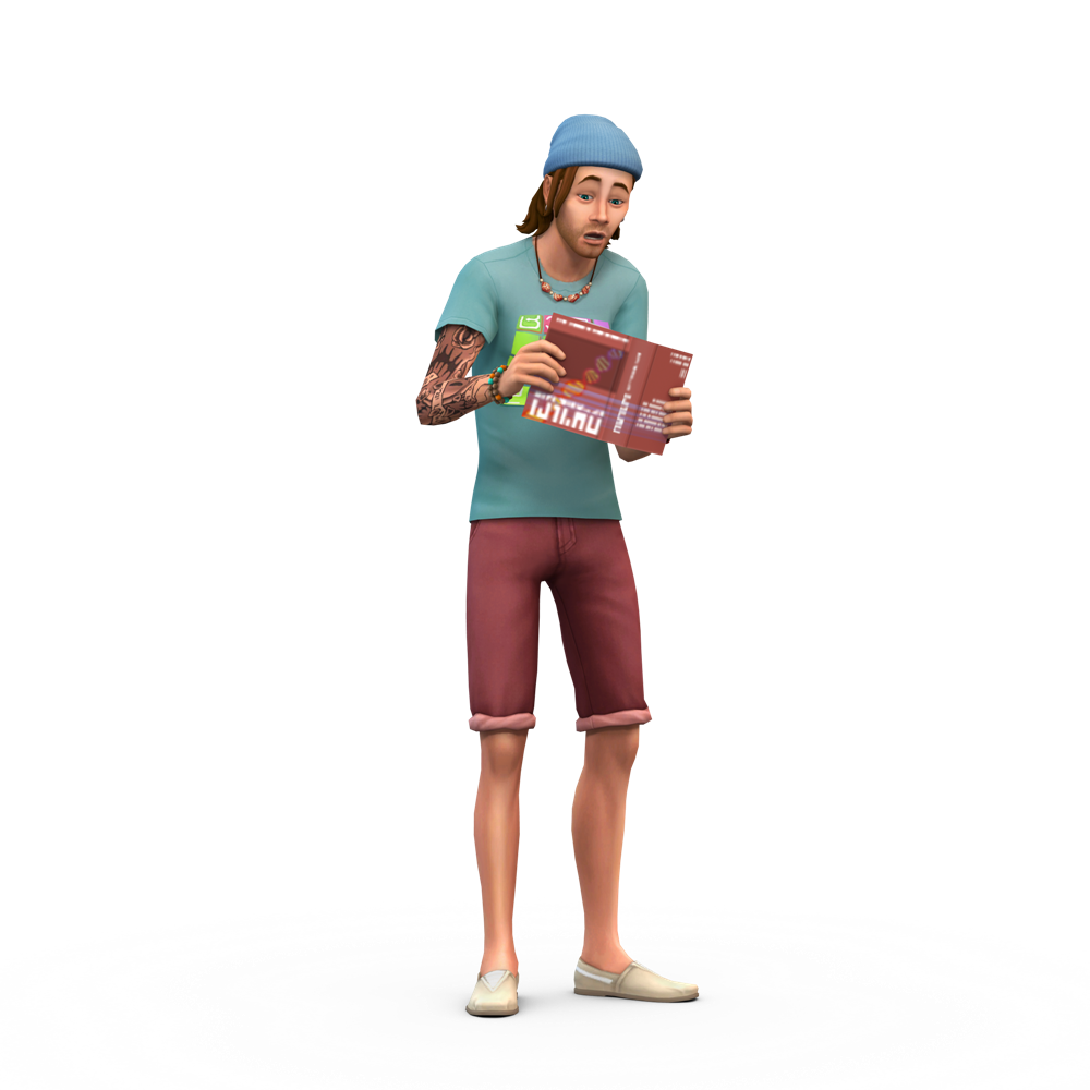 Die Sims-Zeichen-PNG-Bild