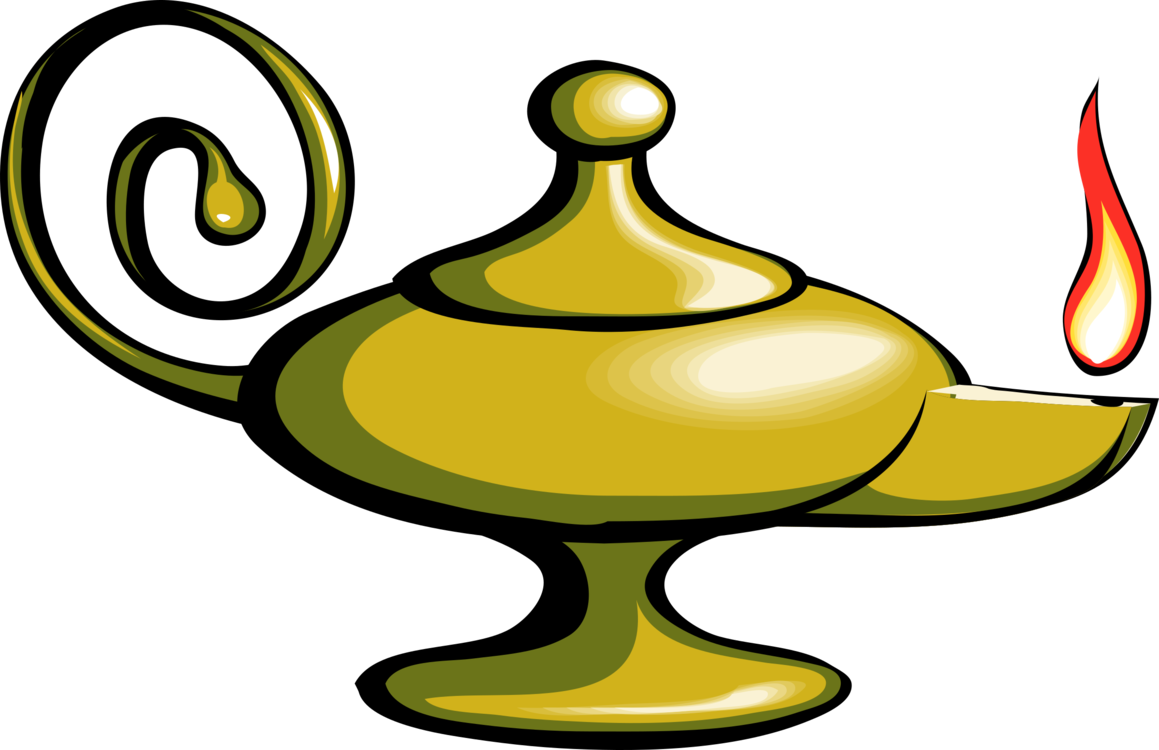 Вектор Aladdin Lamp PNG прозрачное изображение