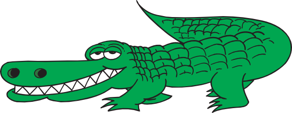 Vector Alligator PNG Transparent