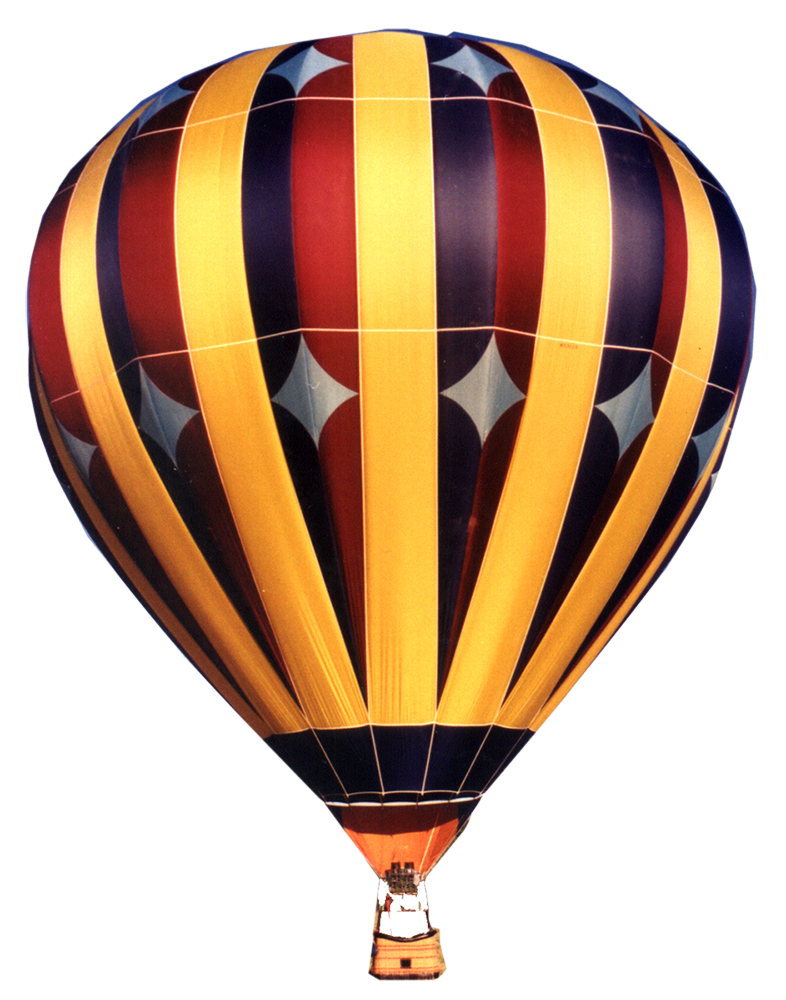 Vector Colorful Air Balloon PNG Clipart