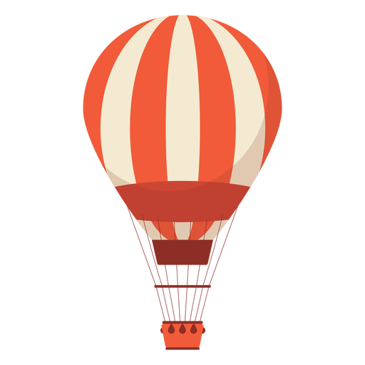 Vector Colorful Air Balloon PNG Image